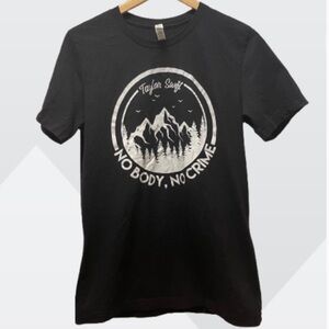 Unofficial Taylor Swift Merch No Body, No Crime Black T-shirt
